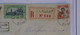 AU1 INDOCHINE  BELLE LETTRE RECOM. 1932  PETIT BUREAU LAOKAY POUR  PARIS  FRANCE + SAIGON MARSEILLE + AFF. PLAISANT - Covers & Documents