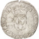 Monnaie, France, Douzain Aux Croissants, 1550, La Rochelle, TTB, Billon - 1547-1559 Henri II