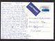 Denmark: Picture Postcard To Iceland, 2011, 1 Stamp, Queen, Curiosity: German Air Label, Card: Snogebaek (pinhole) - Cartas & Documentos