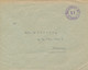 Cachet " PANZERWAGEN DET. FELDPOST " Sur Lettre Franchise - Postmarks