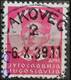 KING PETER II-30 D-POSTMARK ČAKOVEC-ERROR-CROATIA-YUGOSLAVIA-1935 - Non Dentelés, épreuves & Variétés