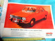 La Charente Libre Supplement 1969pub Vedette-zatopek-simca 1501- - Autres & Non Classés