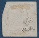 TAHITI Fragment N°6a 25c Sur 1FR Olive Oblitéré Variété Surcharge Renversée TTB Signé SCHELLER  & CALVES - Used Stamps