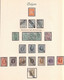 Lot Collection Timbres Belges Et étrangers Avec Annulation Roulette Et Roulette Spéciale Sur 2 Timbres + 2 Perforés - - Collections