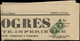Let EMISSION DE BORDEAUX - 39C   1c. Olive, R III, PAIRE (1 Ex. Touché), Obl. TYPO Sur "LE PROGRES De La CHARENTE INFERI - 1849-1876: Classic Period