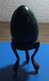 Vintage Decorative Heavy Stone Green Egg With Stand, 250 G, From Italy - Eggs