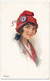 CPA - Illustrateur (?) - Jeune Fille, Bonnet Phrygien - Other & Unclassified