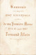 Image Pieuse Souvenir De Mon Sacerdoce Et De Ma Première Messe 1887 Fernand Allois Bourges - Blanchard Orléans N° 155 - Andachtsbilder