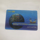 PALESTINE-(PL-PRE-AHL-0003C)-Globe-(326)-(20units)-(2942025370)-(1/9/2001)-used Card-1 Prepiad Free - Palestine