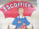 Delcampe - Affiche CHOCOLAT ESCOFFIER (50 X 70cm Env.) Edit. Affiches Artistiques Imprimerie A. Poméon & Fils à St Chamond (Loire) - Chocolade