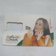 PALESTINE-(PS-JAW-GSM-0007)-woman Phoning-(351)-(Card With A Hole)(SIM2-mini)-(?)used Card+1prepiad Free - Palestine