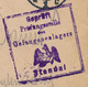 Enveloppe Prisonnier Français - Camp De Stendal - 28/1/1916 - Beau Cachet De Censure - Guerre De 1914-18