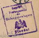 Enveloppe Prisonnier Français - Camp De Stendal - 28/1/1916 - Beau Cachet De Censure - Guerra De 1914-18