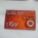 PALESTINE-(PA-G-0010D)-Global Phone-(387)-(cod Inclosed)-($10.00)-(valid From 6 Monts)mint Card+1prepiad Free - Palestina