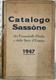 SASSONE 1947 - Italie