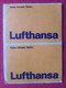 ANTIGUO JUEGO DE 2 ETIQUETAS OLD LABELS AIRLINES LÍNEAS AÉREAS BAGGAGE TAG....LUFTHANSA AIR LINES GERMANY AUFKLEBER..VER - Étiquettes à Bagages