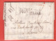 SUISSE LETTRE DE 1814 DE LAUSANNE POUR PARIS FRANCE - ...-1845 Préphilatélie