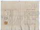 TB 3350 - 1867 - LAC - Lettre De Mr PELLETIER à PURGEROT Boîte Rurale B Pour Mr MARIOTTE Au Moulin De PORT - SUR - SAONE - 1849-1876: Klassik