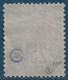Colonies ST Pierre & Miquelon N°45g Obl 1c Sur 25c Noir Variété Sans "on" Signé CALVES - Used Stamps