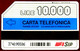 G 313 C&C 2273 SCHEDA TELEFONICA USATA SE TI GIRA DI COLPIRE 10.000 MAN 30.6.94 - Öff. Diverse TK