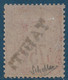 Colonies TAHITI N°17a* 75c Rose Surcharge De Haut En Bas Tres Frais TTB Signé Calves & SCHELLER - Unused Stamps