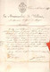 ZPH1-23  Lettre De 1851 Avec Cachet Mézières 13 Décembre 1851 à La Commune De Morges  Voir Scan - ...-1845 Préphilatélie
