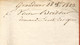 ZPH1-23  Lettre De 1851 Avec Cachet Mézières 13 Décembre 1851 à La Commune De Morges  Voir Scan - ...-1845 Prephilately