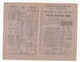 JC , Chemin De Fer, Horaires Des Trains , CHATELLERAULT, Vienne , Pélerinage Du Poitou , 1930, 3 Scans , Frais Fr 1.65 E - Eisenbahnverkehr