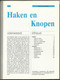 VNK HENGELSPORTGIDSEN IN KLEUR - N° 55 - HAKEN EN KNOPEN - UITGAVE VOORWALT & VAN NIKKELEN KUIJPER - 1983 - Pêche