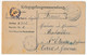 Carte Prisonnier Français - Camp De Soltau Z (Hannover) - 15/6/1918 - Censure 49 - WW I