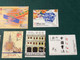 MACAU LOT OF 6 UNUSUAL STAMPS, KITES, SNAKE CALIGRAPHY, COMPASS CART. - Colecciones & Series