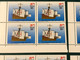 MACAU 1993 NAUTICAL SCIENCE ' PORTUGUESE SHIPS SET IN CORNER BLOCK OF 4, CAT. $19EUROS - Collections, Lots & Séries