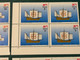 MACAU 1993 NAUTICAL SCIENCE ' PORTUGUESE SHIPS SET IN CORNER BLOCK OF 4, CAT. $19EUROS - Collections, Lots & Séries