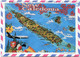 NOUVELLE-CALEDONIE LETTRE PAR AVION DEPART NOUMEA 8-1-85 POUR LA FRANCE - Covers & Documents