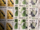 HONG KONG STAMPS IN 2 BLOCKS OF 4 + 1 BLOCK OF 6 OF BIRDS STAMPS. - Colecciones & Series
