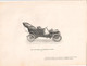 RARE DOCUMENT COMMERCIAL LES ATTELAGES AUTOMOBILES LACOIN (12 FEUILLETS) - 1900 – 1949