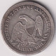 1846, SEATED LIBERTY QUARTER - 1838-1891: Seated Liberty (Liberté Assise)