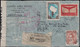 ARGENTINE - LETTRE DE BUENOS AIRES AERIENNE POUR NEW-YORK USA - LE 17-9-1942 - CENSURE EXAMINED BY 5757. - Lettres & Documents