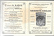 DEPLIANT PUB-Vers 1910-CONFISERIE Antoinette BADIE-BORDEAUX-13,5x10,5cm-Papier- TBE-RARE - Publicités