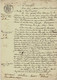 1843 MAISON NEUILLY EN THELLE Oise PAR Picquefeu Fabricant De Soie à Paris Et Hour Marchand épicier  Congé De Bail Signa - Manuskripte