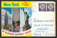 NEW YORK 1957 MULTIVEDUTE MULTI-VIEWS N°D877 - Multi-vues, Vues Panoramiques