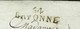 1813 NOBLESSE IMPERIALE VEUVE   FEREY BARONNE DE  ROSENGATH    LETTRE De Bayonne AMI DE LA FAMILLE &  NEGOCIANT V.TEXTE - Historical Documents