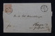 SUISSE -   Déesse ND 15c  Sur Lettre De Stein  Pour Horgen En 1858 - L 119898 - Brieven En Documenten