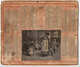 Calendrier Almanach Des Postes Et Télégraphes 1891 Colin-Maillard Tableau De Truphême Goupil Paris - Big : ...-1900