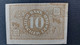 BILLET 1948 ALLEMAGNE 10 PFENNIG - Other & Unclassified