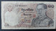 BILLET 1980 THAILLANDE 10 BAHT - Tailandia