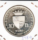 E2984 MONEDA ANDORRA 10 DINEROS 1997 PLATA PROOF 35 - Andorre