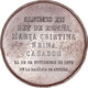 ESPAÑA. ALFONSO XII. MEDALLA BODA CON MARÍA CRISTINA. 1.879. ESPAGNE. SPAIN MEDAL - Monarquía/ Nobleza