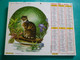 Calendrier 1990 Lavigne   Chat Illustrateur VERCRUYCE  Almanach Facteur PTT POSTE Département Sarthe - Grand Format : 1991-00