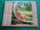 Calendrier 1991 Oller Femme Romantique Hamac Ombrelle érotique  Almanach Facteur PTT POSTE Département Sarthe - Grand Format : 1991-00